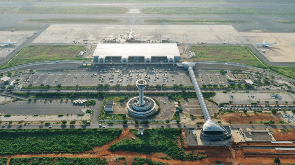 Aeroport Diass vue drone 02 1024x573 1